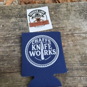 blue koozie